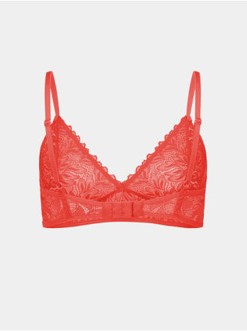 Erlich Textil  Dreamy Lace Triangel BH in wilde orange