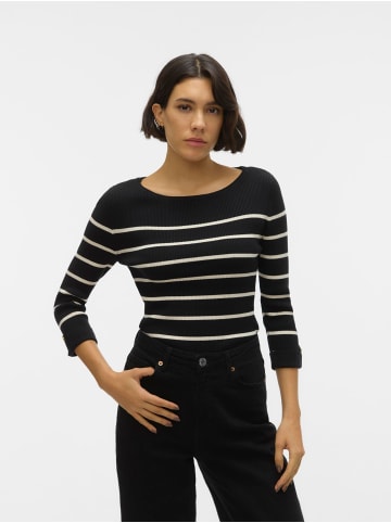 Vero Moda Strickpullover in Black