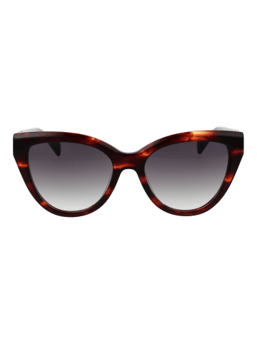 Bulget Frauen Sonnenbrille Katzenaugen Braun