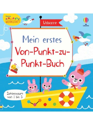 Usborn Buch - Kleine Kreativ-Werkstatt - Mein erstes Von-Punkt-zu-Punkt-Buch