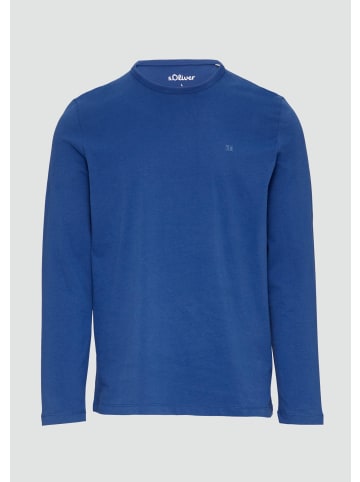 s.Oliver T-Shirt in 5612_ozeanblau