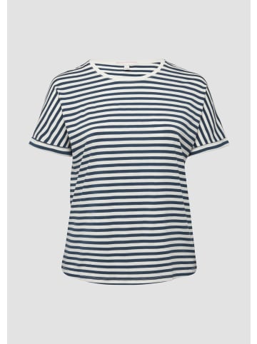 QS T-Shirt in 58G0_tiefblau