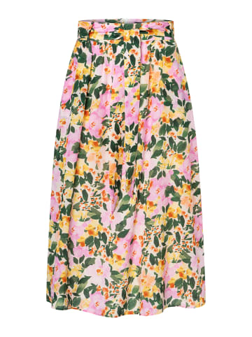 More & More Maxirock in painted flowers print