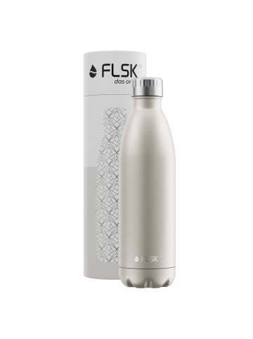 FLSK Trinkflasche in Silbergold