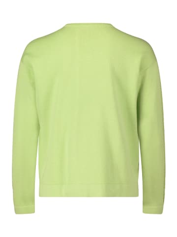 Betty Barclay Strick-Cardigan mit Strickdetails in Jade Lime