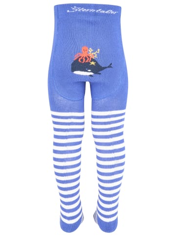 Sterntaler Krabbelstrumpfhose Wal in bläulich
