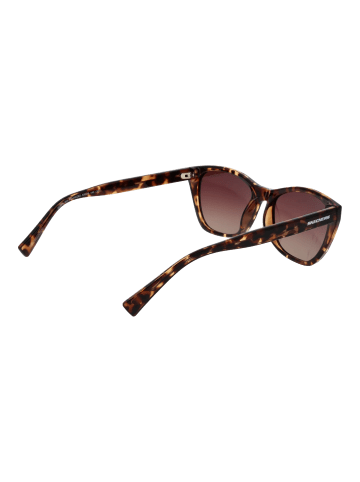 Skechers Sonnenbrille Katzenauge Braun