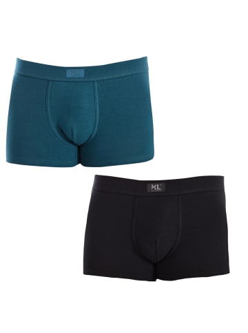 Kisses and Love 2er-Set: Boxershorts in Multicolored