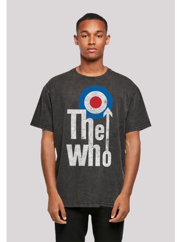 F4NT4STIC Oversize T-Shirt The Who Rock Band in schwarz
