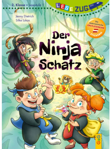 G & G Verlagsgesellschaft Buch - LESEZUG/2. Klasse - Lesestufe 1: Der Ninja-Schatz