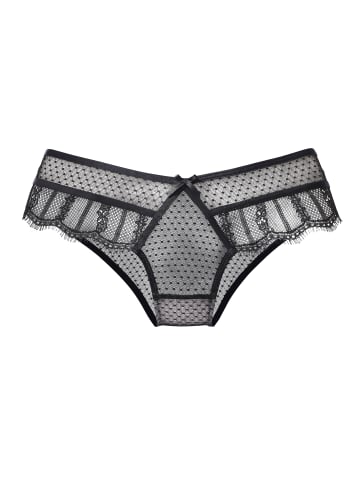 LASCANA Tanga in schwarz-rosé
