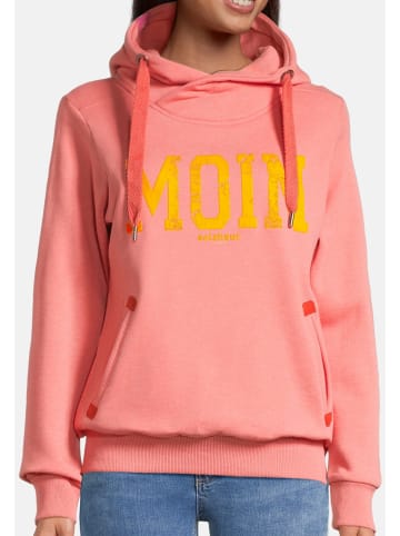 Salzhaut Hoodie SÜNN- MOIN in Coral