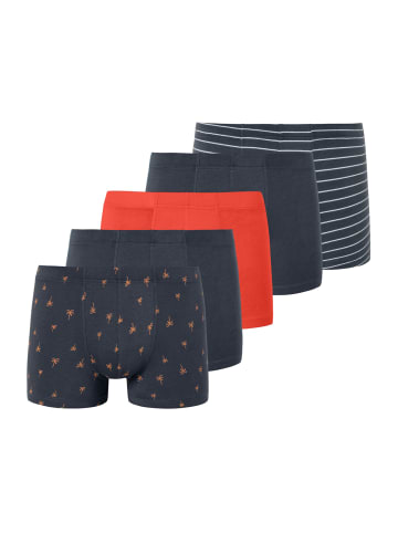 Schiesser Retro Boxer 95/5 Multipacks in graphit, rot