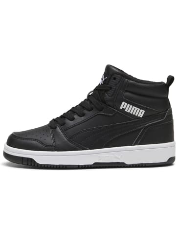 Puma Sneaker "Rebound V6 Mid WTR Jr" in Schwarz