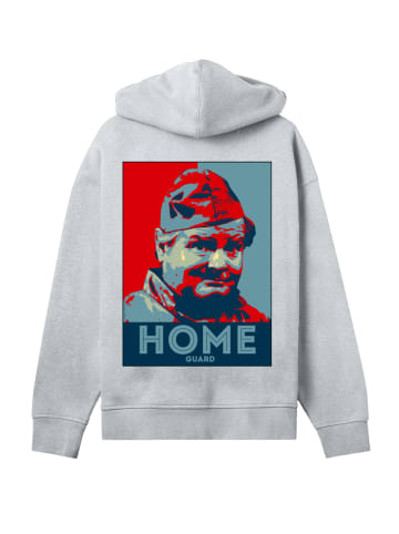 F4NT4STIC Hoodie TV Times Benny Hill Home Guard in grau meliert