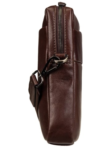 Braun Büffel Handtasche Arezzo Umhängetasche in Braun