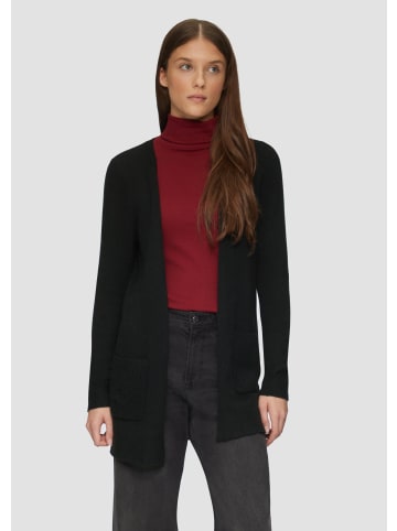 s.Oliver Strickjacke langarm in Schwarz
