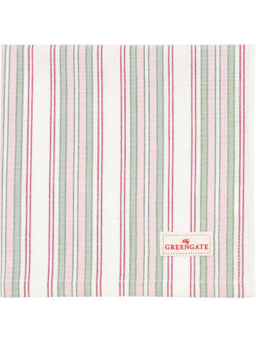 Greengate Stoffserviette Carola in White