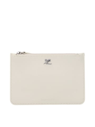 Courrèges Beige Leder Geldbörse