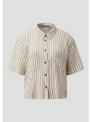 QS Bluse in 89G0_braun