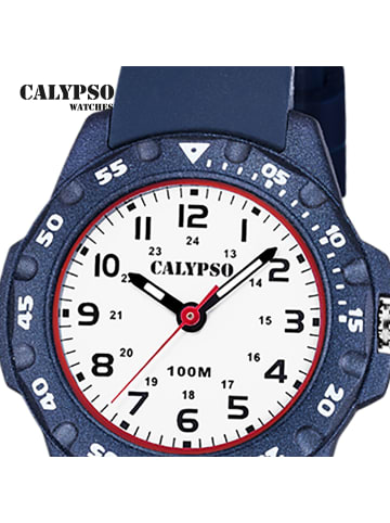Calypso Analog-Armbanduhr Calypso Junior blau klein (ca. 29mm)