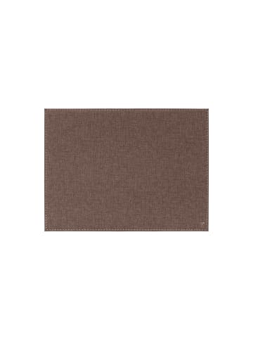 FREEFORM FREEFORM | Tischset, oval, TEXTIL, braun, klein