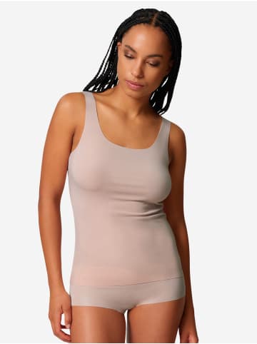 Skiny Tanktop Advantage Modal Invisible in Beige