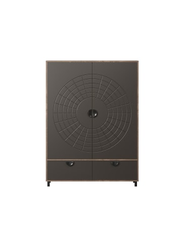 ebuy24 Vitrinenschrank Fusion Bronze 120 x 42 cm
