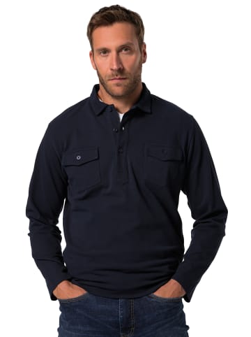JP1880 Poloshirt in navy blau