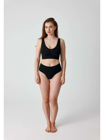 SNOCKS Shaping High Waist Tanga in Schwarz