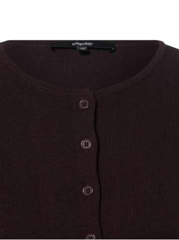 Someday Strickjacke Tinala in schoko - 0001