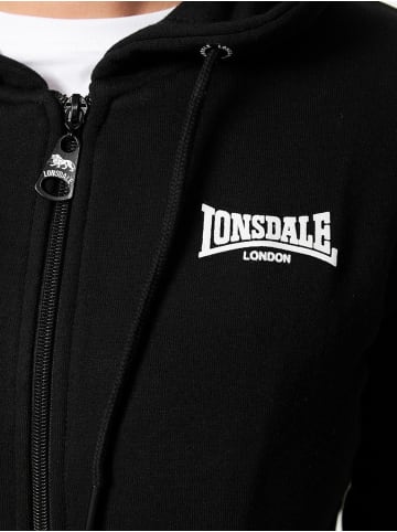 Lonsdale Pullover "Calder Vale" in Schwarz