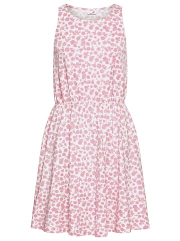 Kangaroos Jerseykleid in rosa geblümt