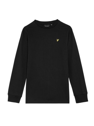 Lyle & Scott Langarmshirt in Schwarz