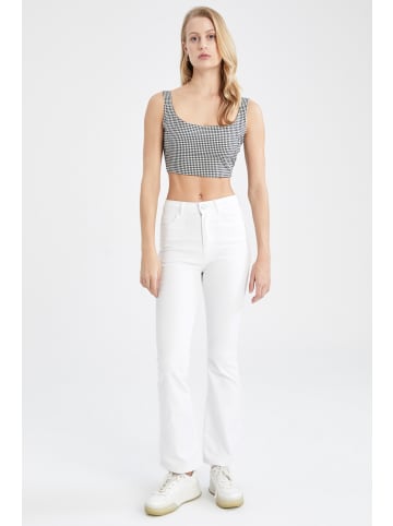 DeFacto Crop-Top CROPPED FIT in Schwarz