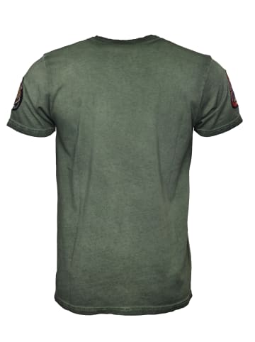 TOP GUN T-Shirt TG20213001 in olive