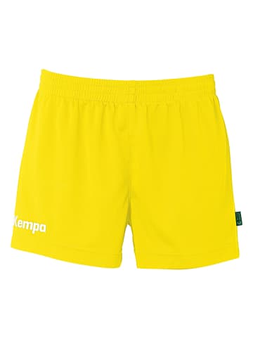 Kempa Shorts Team Women in limonengelb