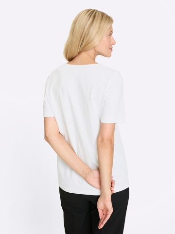 Sieh an! Kurzarmshirt in weiß