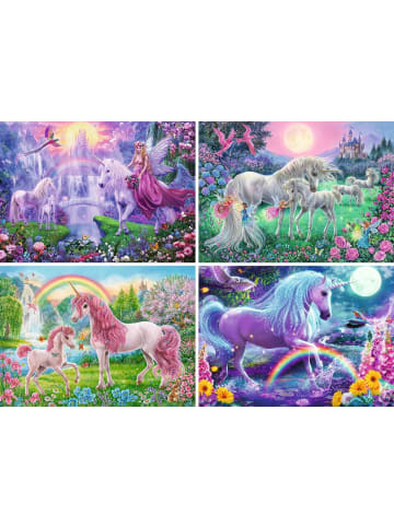 Ravensburger Ravensburger Puzzle 100 Teile Magische Einhörner in bunt