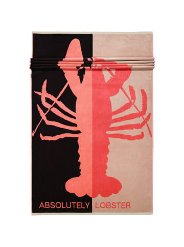 Vossen Vossen Strandtücher Absolutely Lobster schwarz - 0004 in schwarz - 0004