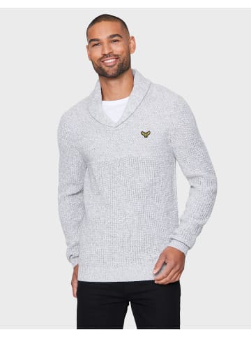 Threadbare Pullover Cromwell in Light Grey / Ecru Twist