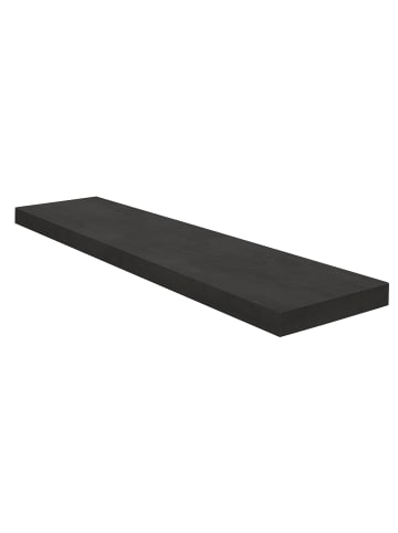 58 aufm Kessel WANDBOARD Elif 90x24x4 Bücherregal Wandregal schwarzstahl