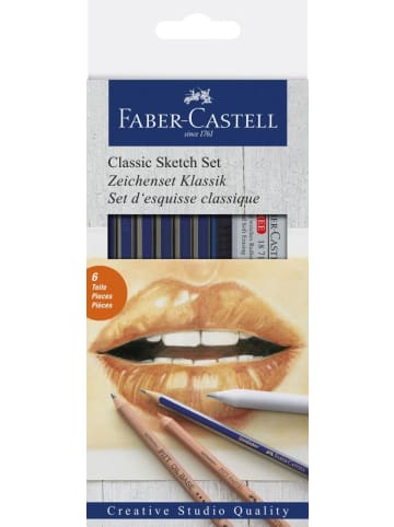 Faber-Castell Zeichenset Classic Sketch Set sortiert im Etui