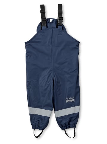 Sterntaler Regenträgerhose gefüttert uni in marineblau