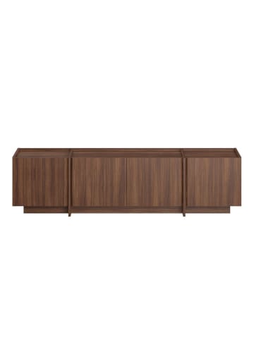 CALICOSY TV-Möbel ARVEN in Nussbaum - (W) 180 x (H) 46 x (L) 35 cm