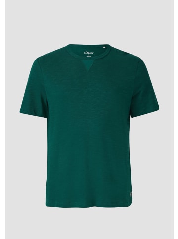 s.Oliver T-Shirt in 7953_tannengrün