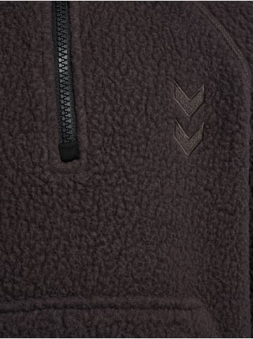 Hummel Halbreißverschluss Sweatshirt Hmljr Martini Kinder in CHOCOLATE TORTE