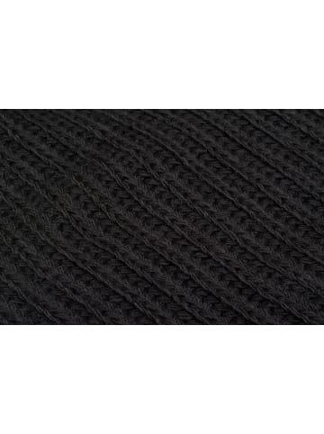 styleBREAKER Strickschal in Schwarz