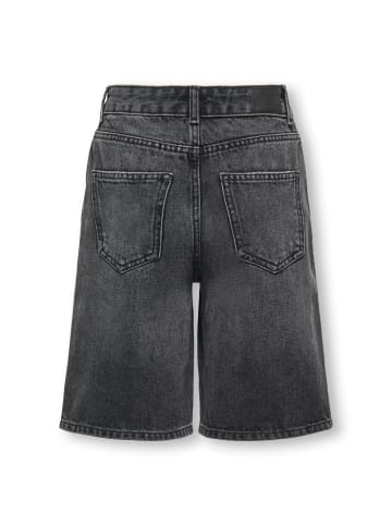 KIDS ONLY Denim High Waist KOGSONNY Jeansshorts in washed black