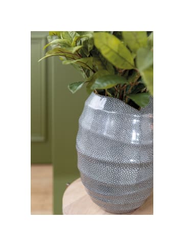 Fink Vase Ajuna grau - (H) 32 cm